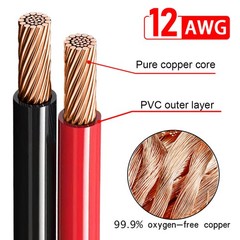 12 AWG 20ft XT60 Female to Solar Connector Solar Panel Extension Charging Cable
