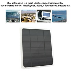20W Mono Solar Panel For 12V Battery Charging 12V Waterproof Solar Battery JJYP