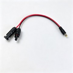 MC4S to DC7909 Solar Adapter Cable with DC8020 Adapter, 14AWG Connectors Wire