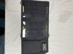 Goal Zero Nomad 7 Portable Solar Panel Charger Camping Backpacking No Cords