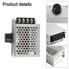 Controller Solar Accessories 4000W 85(L) X 55(W) X38(H)MM AC 10-220V