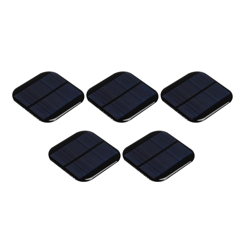 Mini Solar Cell Panel 5.5V 130mA 0.715W 72mm x 72mm 5pcs