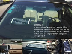 Durable Solar Panel Battery Maintainer – Prevents Battery Drain in All Vehicles