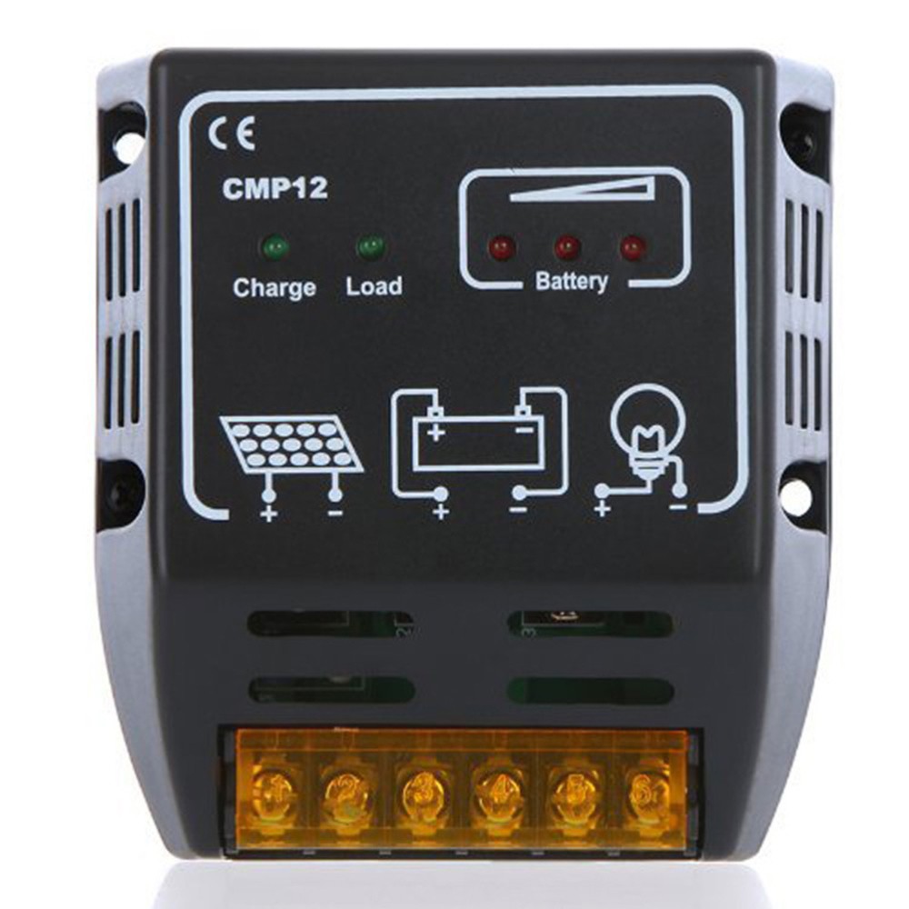 12V 10A Photovoltaic Controller Solar System Controller Solar Panel Assembly New