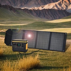 VLAIAN 60W Portable Foldable Solar Panel USB-A USB-C IP67 Waterproof