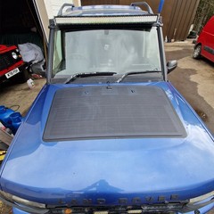 Good 135W 12V Hood/Bonnet Flexible Solar Panel for Land Rover Discovery II