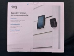 Ring Solar Panel Rechargeable Power for Select Ring Cameras Rated at 2.4W