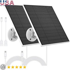 High Efficiency Solar Panel Eufy Camera IP65 Waterproof 5W Adjustable Mount Kit
