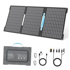 45W Portable Solar Panels for Camping – IP67 Foldable Small Charger EP-45W