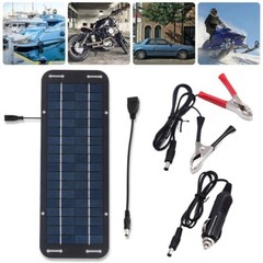 60W Solar Panel 12V Olt Trickle Battery Charger For Caravan Car Van Boat Kit New