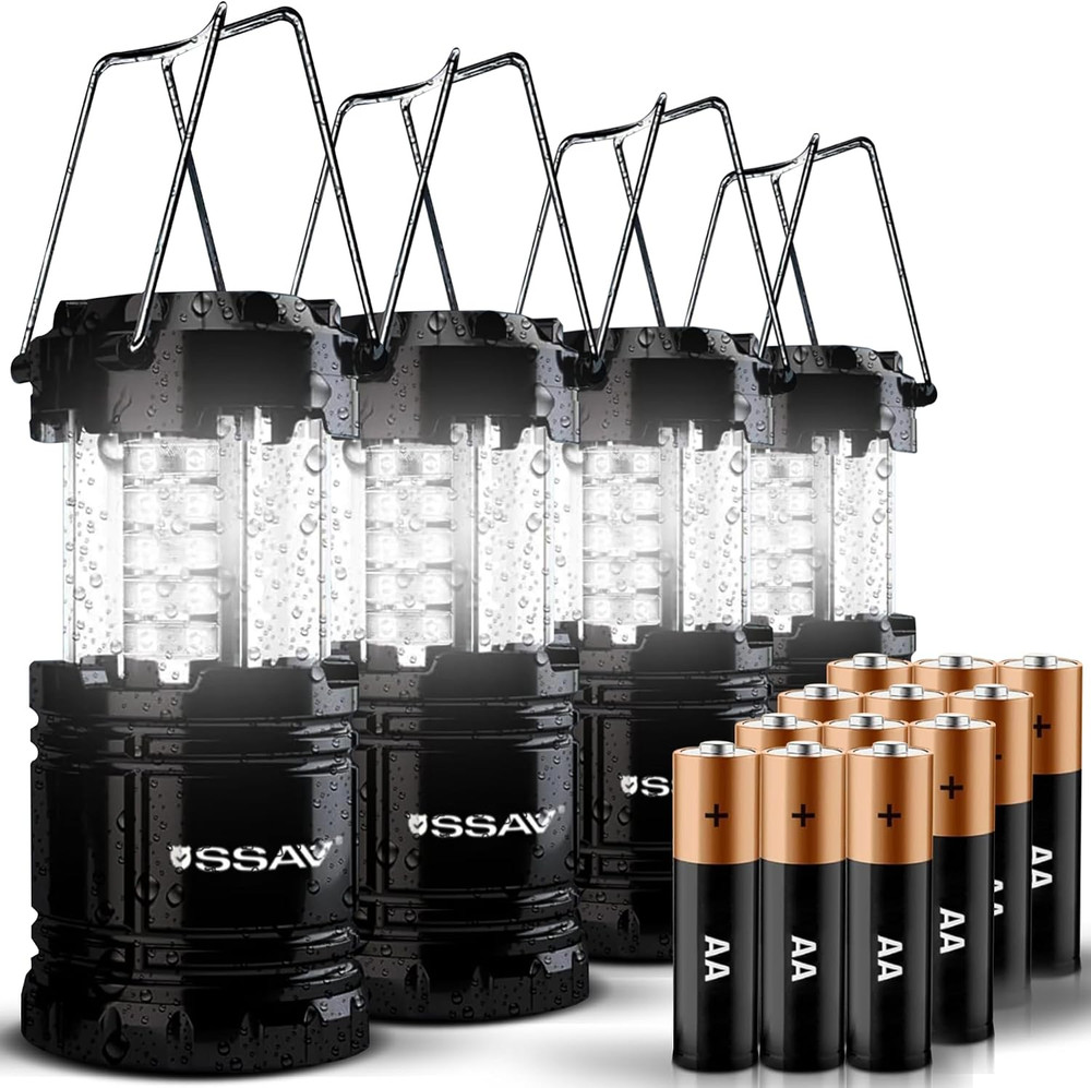 LED Camping Lantern, Emergency Lanterns for Power Outages & Hurricane Preparedne