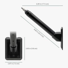 Universal Solar Panel Wall Mount for Ring, Eufy, Arlo, Wyze, Reolink – Adjustabl