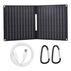 15W 5V Portable Foldable Solar Panel IP67 Waterproof USB And Type-C BZDN