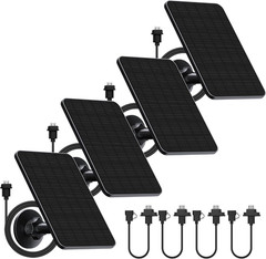 Blink Outdoor 4/3rd Gen XT3 XT2 Camera 4-Pack Solar Panel 4W USB-C & Micro USB C