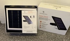Wasserstein Solar Panel Compatible with Ring stick up camera Spotlight camera