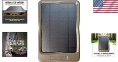 Rechargeable Solar Power Panel for Trail Cameras – Compatible with Reveal Models