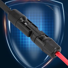 Solar Extension Cable for Balcony Panels with Flat Design and Copper Core Wire