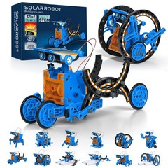 AESGOGO 12 in 1 STEM Solar Power Robot Kit for Kids Age 8-13
