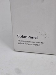 RING Solar Panel 2nd Gen 4W for Outdoor Cam Rechargeable