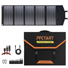 Solar Panel Kits 200W 12V Portable Foldable For Generator Power Station RV Trip