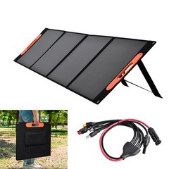 200W Portable Folding Solar Panel Charger Power Station for Home RV Camping