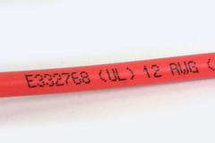 12 AWG Solar Panel Wire Per Foot Power Cable UL 4703 Copper USA Red PV Gauge