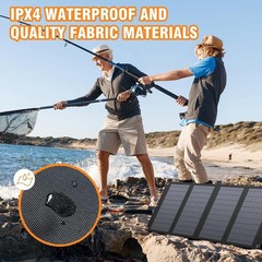 Portable Solar Panel with 11 Connectors & 22% Efficiency for Power Stations