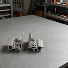 Solar Panel Rack Standing Seam Clamp For Pv Roof Fixing Aluminum Alloy