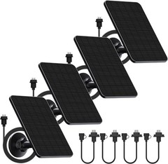 4 Pack Solar Panel for Blink Outdoor 2K+/4(4th Gen)/(3rd Gen) XT3