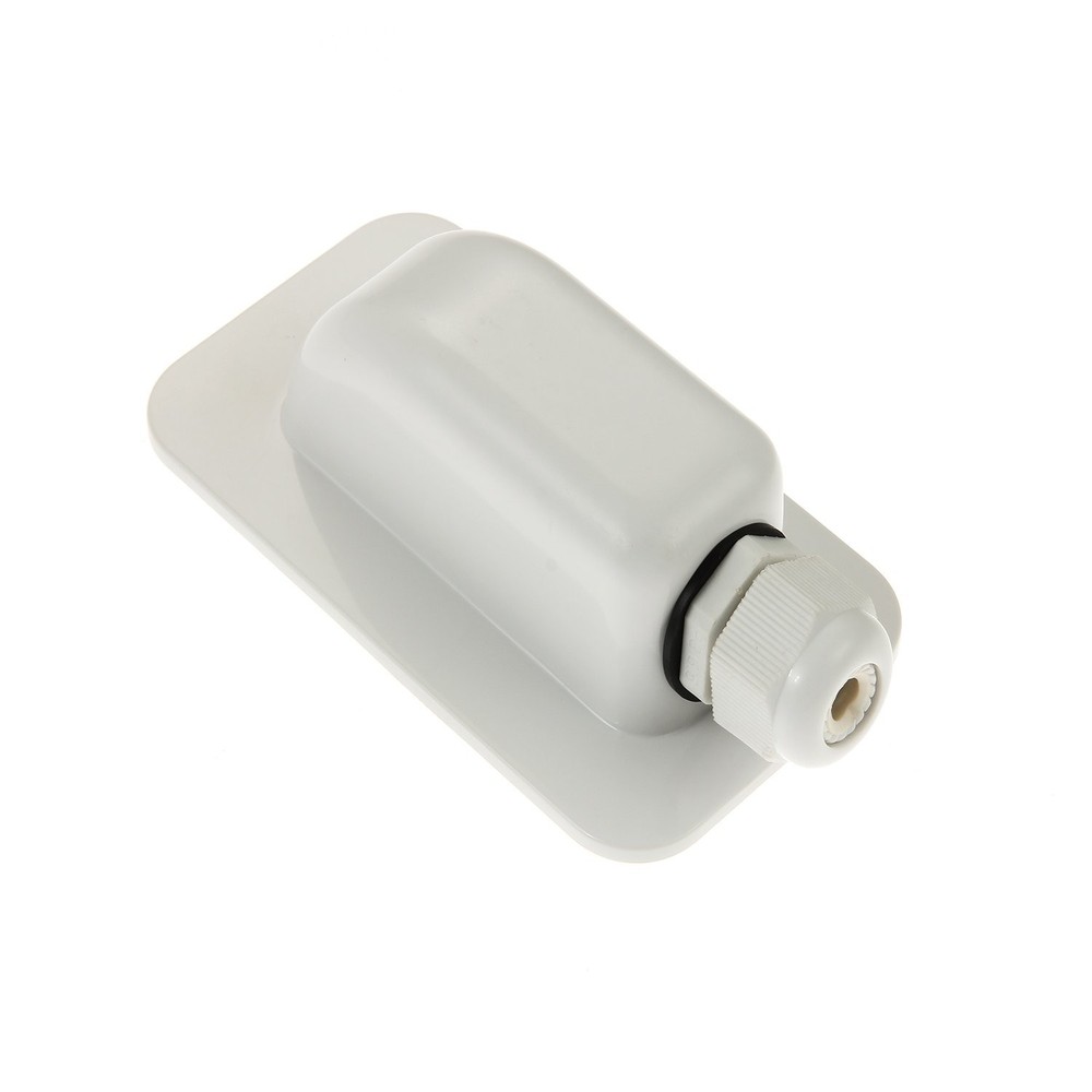 ABS Single Cable Entry Gland Weatherproof Curved Cable Connector for All Cabl…