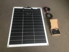 130 watt 130W 48v Solar Panel Battery Charger Kit Golf Cart ezgo club car Yamaha