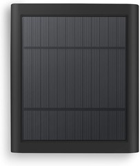 1 Pack 4W Solar Charger Ring Spotlight & Stick Up Outdoor Cam Black High