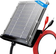 “Solar Panel for Deer Feeder 6V 1.5W Waterproof Solar Battery Charger with Mount
