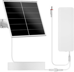 20W Solar Panel Kit with 24000mAh Battery for Cameras, USB-C & DC Outputs