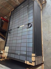 (SET of 2) 400W Maxeon (SOLARIA) POWERX-400R-4T BIFACIAL NEW Solar Modules panel