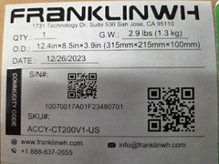 NEW FranklinWH ACCY-CT200V1-US Split CT KIt