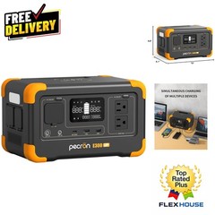Compact E300LFP Power Station – Fast Charge 288Wh for All Your Essential Devices