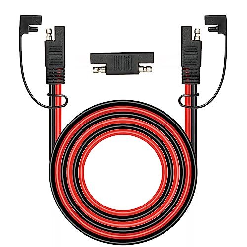MOOKEERF SAE Extension Cable 10 AWG – 20FT SAE to SAE Quick Disconnect Wire