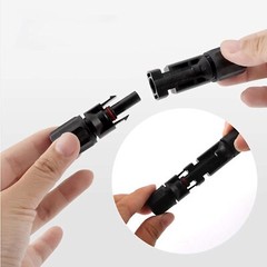 20 Pairs Solar Panel Cable Wire Connectors Kit Male & Female Waterproof Adapter