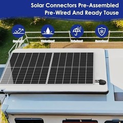 Waterproof Solar Cable Gland Entry Housing Solar Junction Box Fit for roof Panel