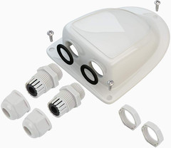 ABS Solar Double Cable Entry Gland for All Cable Types 2Mm² to 6Mm² for Solar Pa