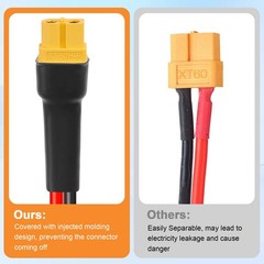 10AWG 3FT XT60 Solar Extension Cable 2 3 6 10 15 20 25 35 40 50 75 100FT XT60…