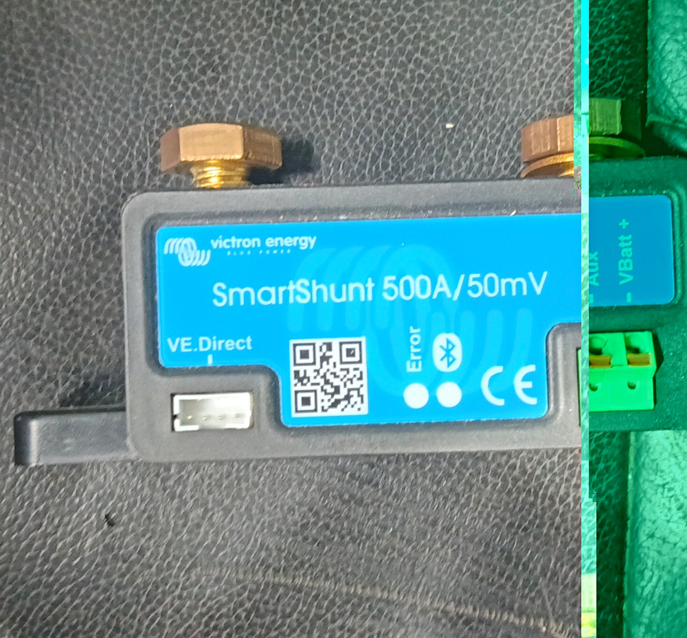 Victron Energy SmartShunt 500 amp Battery Monitor (Bluetooth) SHU050150050