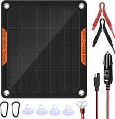 5W 12V Solar Car Battery Charger Portable Waterproof Solar Power Battery Charger