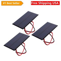 3Pcs Mini Solar Panel DC 6V Polysilicon Solar Cell Charger Module Solar DIY S…