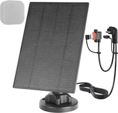 3W Solar Panel for Blink Outdoor 4/3/XT2 2600Mah Battery, 5V Camera Solar Charge