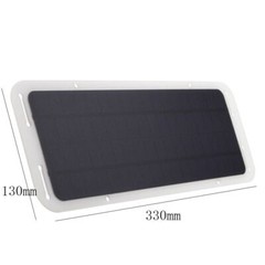 12V 5W Car Battery Solar Panel Portable Solar Power Monocrystal Backup Charger