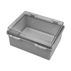 Clear Cover Waterproof Junction Box IP66 Rated 220x170x110mm for Electrical Use