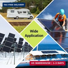 10AWG Solar Panel Wire, 2x50FT 6mm² Solar Extension Cable Red & Black 84 Strands