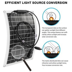 SOECOPO 8000W Solar System Kit,100A Controller, 12V DC to 110V/220V
